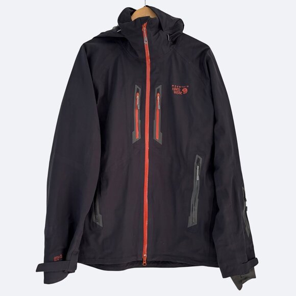Mountain Hardware Other - Mountain Hardwear Mens Jacket Size L Black Dry Elite Waterproof Recco Snow